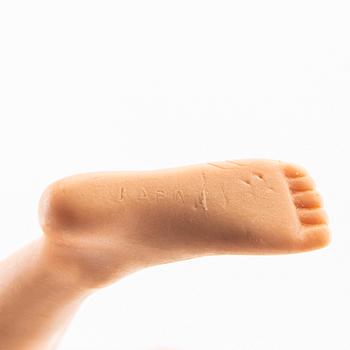 Barbie and Ken, dolls 2 pcs. and clothes, vintage, "No. 4, Ponytail" Mattel 1960, Ken Mattel 1963/64.