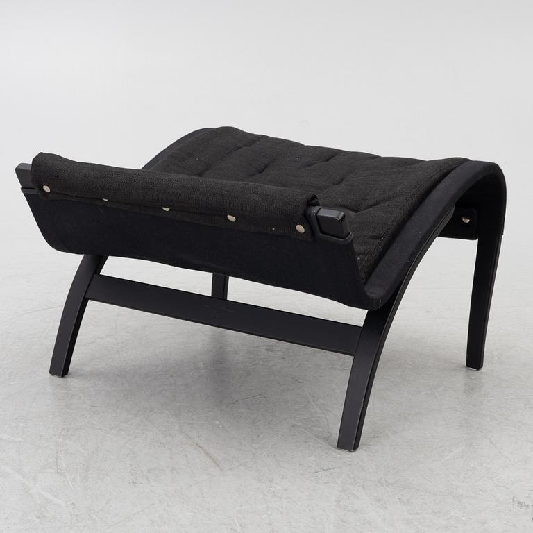 Bruno Mathsson, Armchair with footstool, 'Pernilla', Dux.
