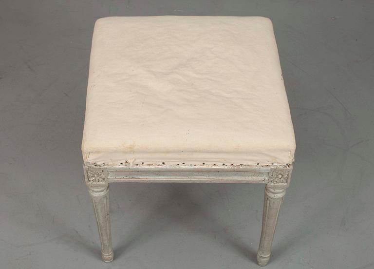 TABURETTI, kustavilainen, Tukholman halllileima, 1700-luvun loppu.