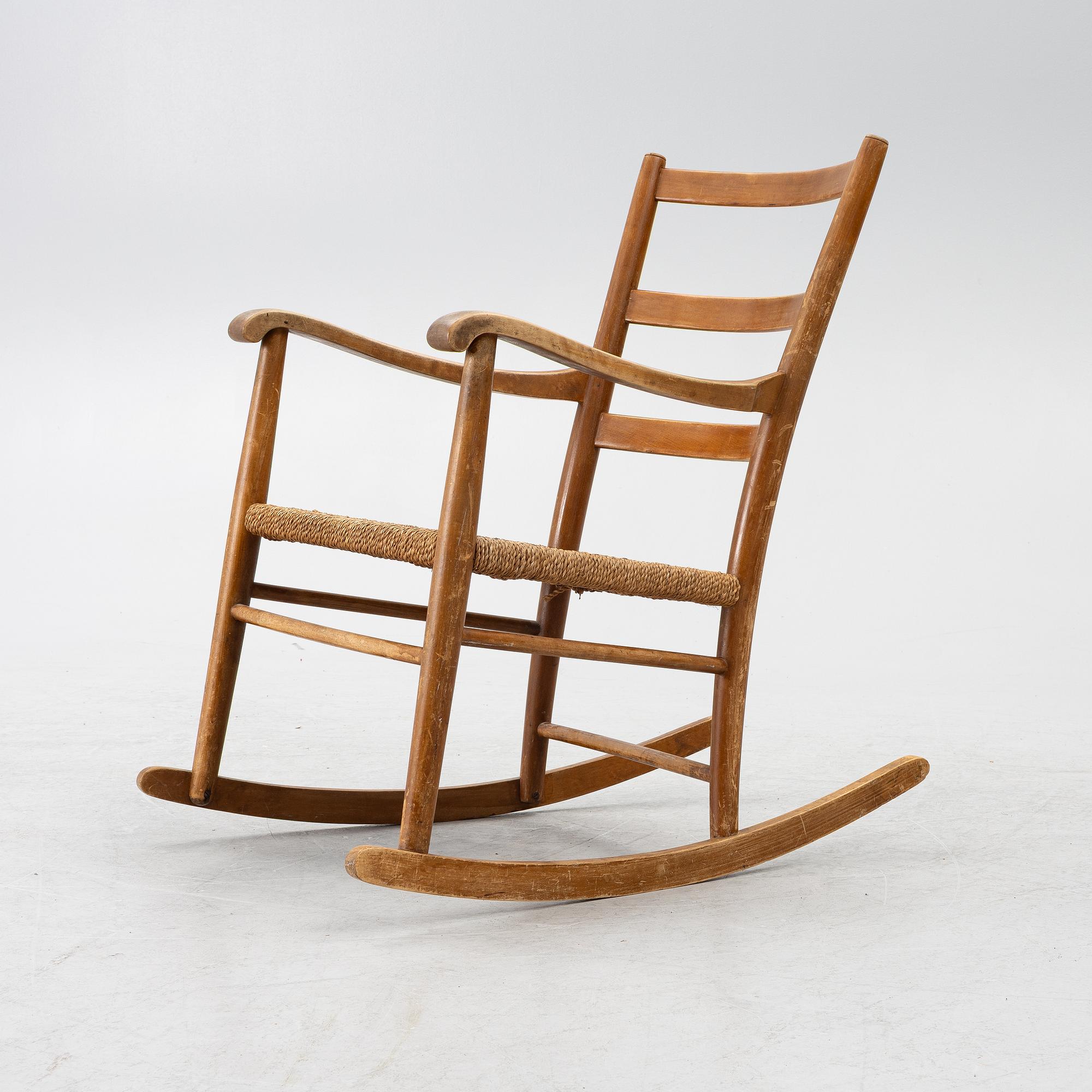 Gemla, a rocking chair, Diö, 1930s/40s.