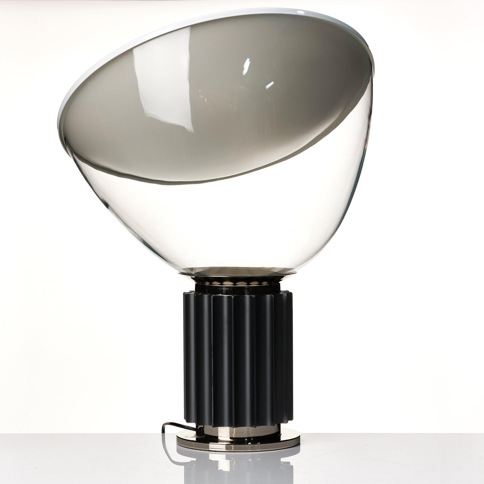 Achille Castiglioni, & Pier Giacomo Castiglioni, a 'Taccia Dimmer Muvis' table lamp, Flos, Italy post 1962.
