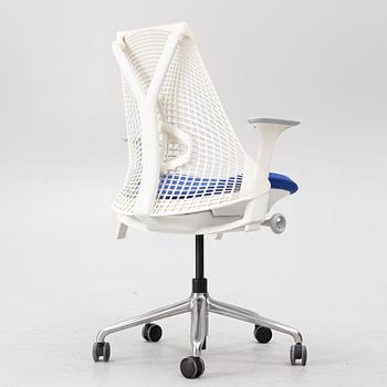 Yves Béhar, a 'Sayl' desk chair, Herman Miller.