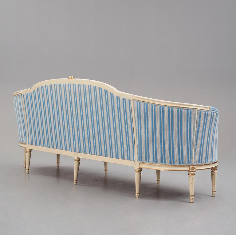 SOFFA, av Erik Öhrmark (mästare i Stockholm 1777-1813), 1780-tal, Gustaviansk.