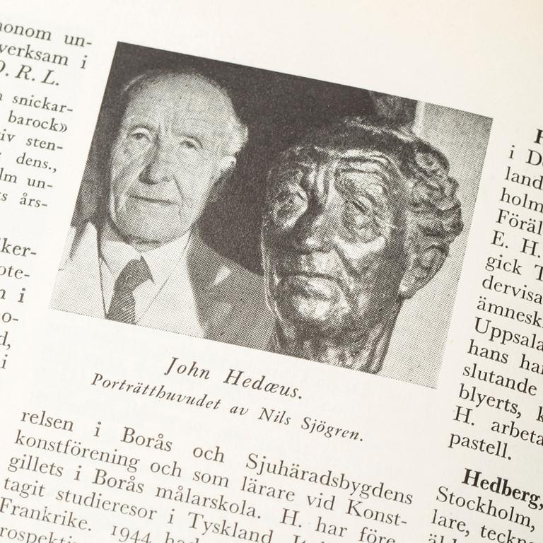 BÖCKER, 5 volymer, Svenskt Konstnärslexikon I-V, Allhems Förlag, 1952-1967.