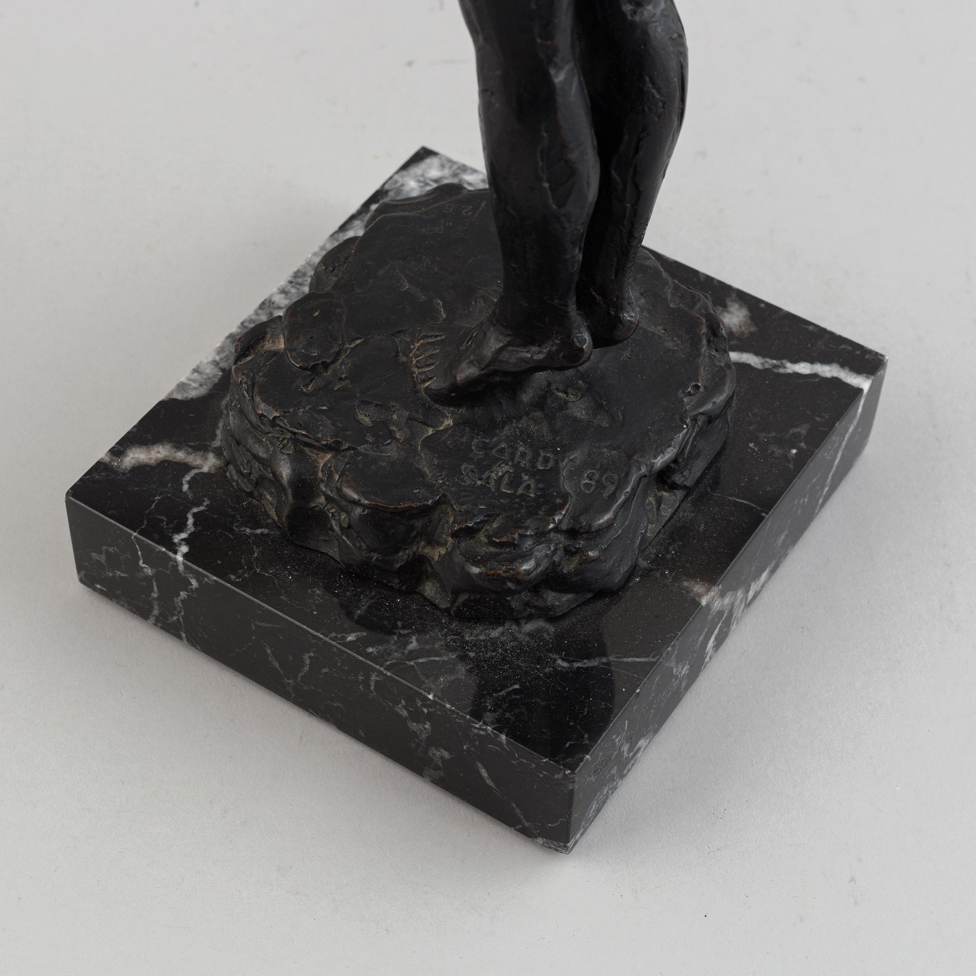 Ricard Sala, skulptur, brons, Spanien, 1989, signerad och numrerad 8/25.