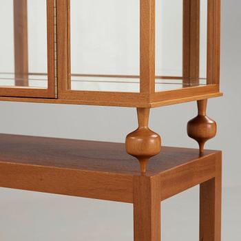 Josef Frank, a mahogany showcase cabinet, Svenskt Tenn, model 2077.