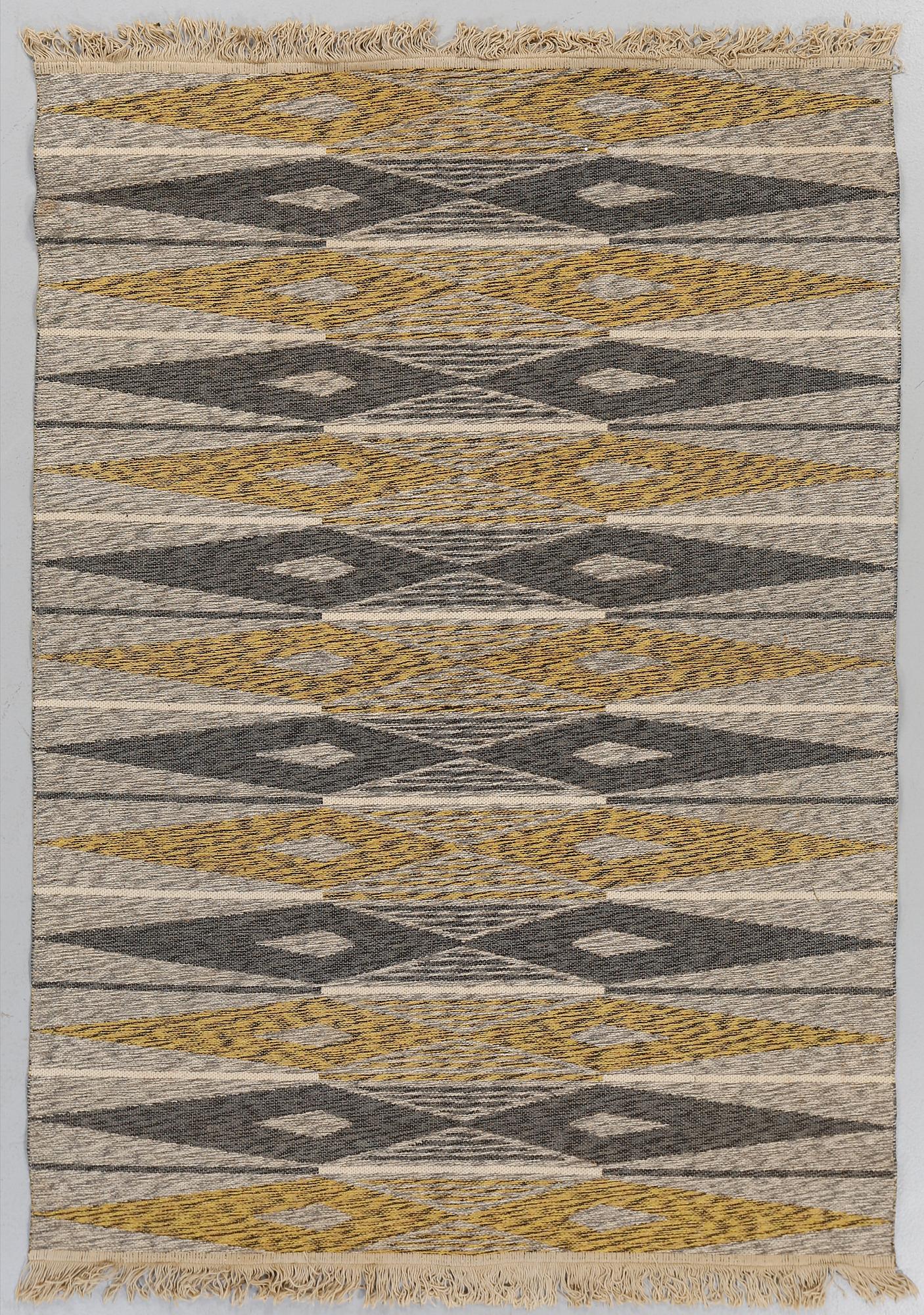 MATTA, dubbelväv, 1900-talets tredje kvartal, ca 195x135 cm.