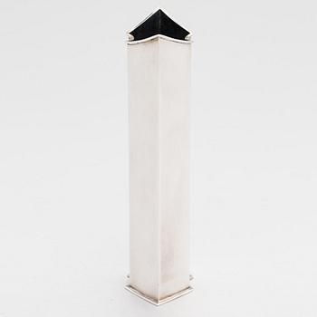 Kaj Blomqvist, A silver vase, Hämeenlinna 1968.