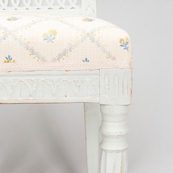 Stolar, 4 st, sengustavianska, ca 1820-tal.