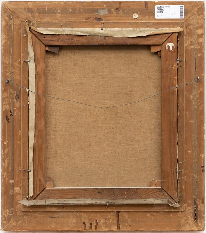 Albert Petersen, Interiör med ung kvinna.