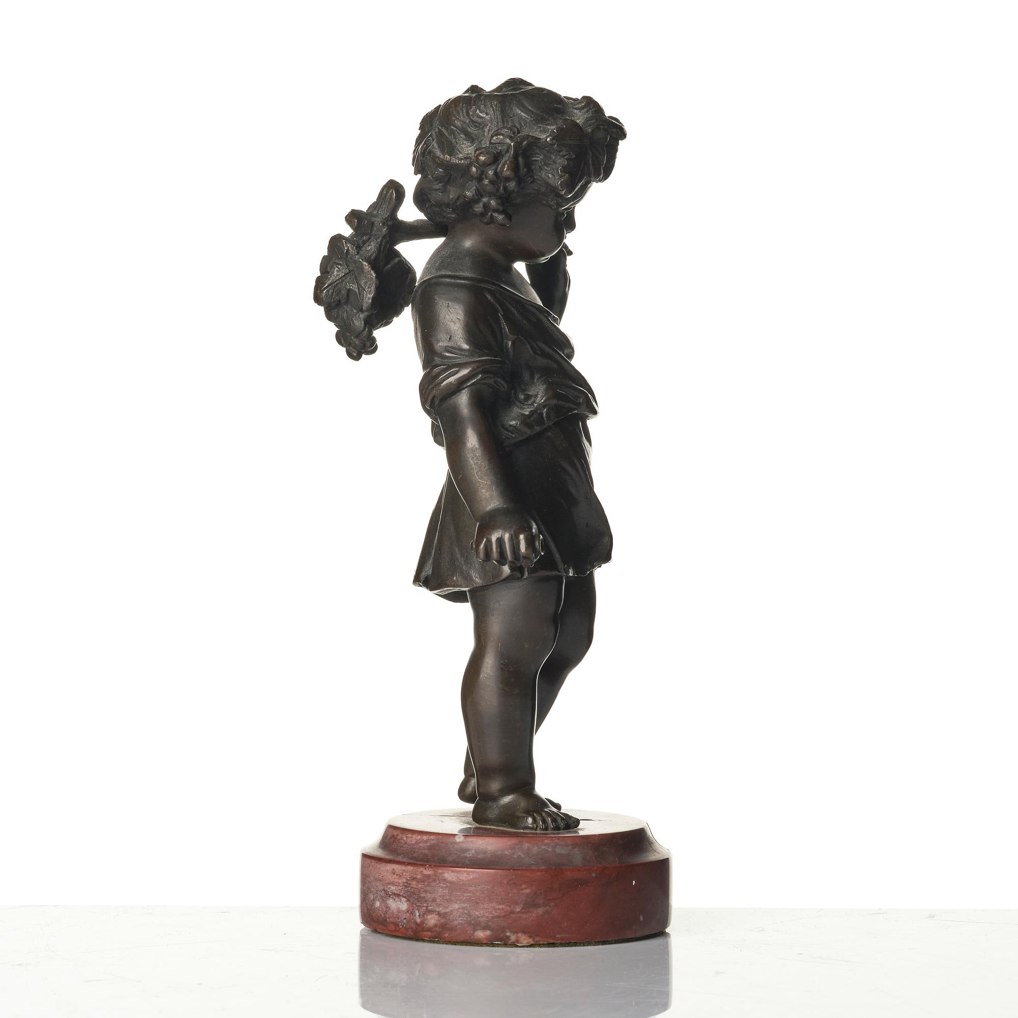 A 19th century bronze sculpture.