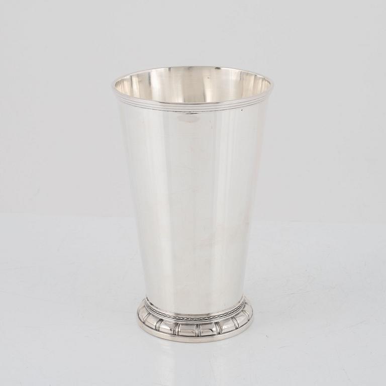 Eric Råström, bägare, silver, Stockholm, 1953.