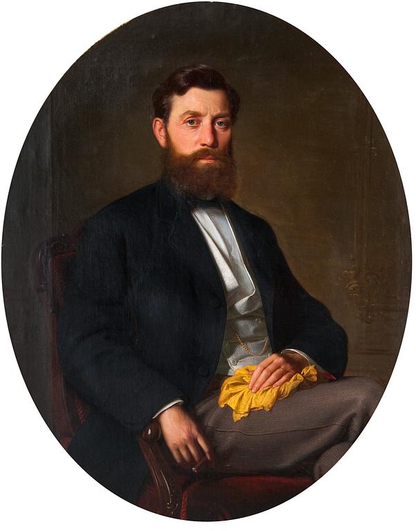 Ivan Kramskoy Hänen Tapaansa/hans Art/in His Manner., MANSPORTRÄTT.