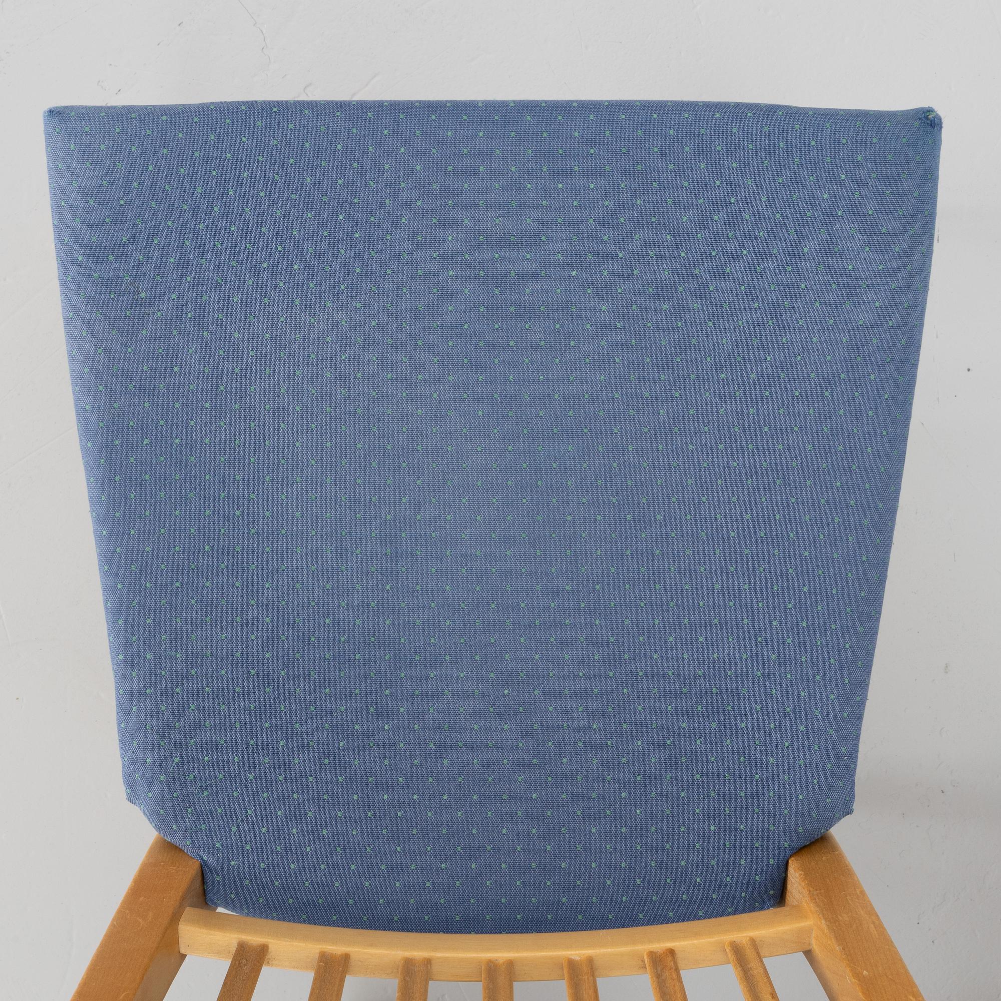 Carl Malmsten, matbord med 4 stol."Vardags", Stolab, 1999.