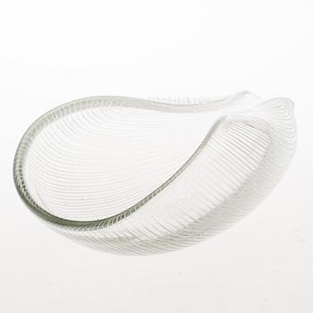 SKÅL, glas, Tapio Wirkkala, Iittala, signerad -94.