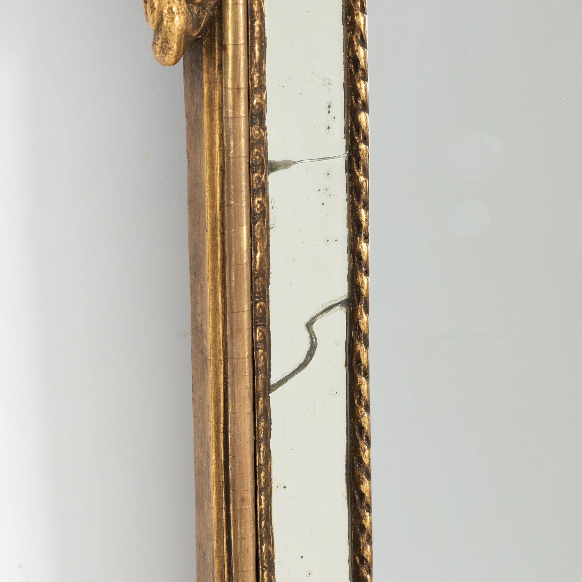 Spegel, Stockholmsarbete, 1700-talets andra hälft, Rokoko.
