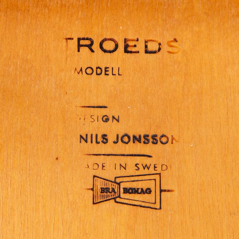 Nils Jonsson, four 'Tyr' chairs, Troeds, Bra Bohag.