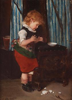 670. Emma Ekwall, "Den sönderslagna koppen" (The broken cup).