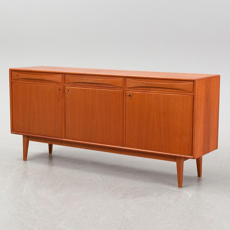 A Scandinavian teak sideboard, 1960s.