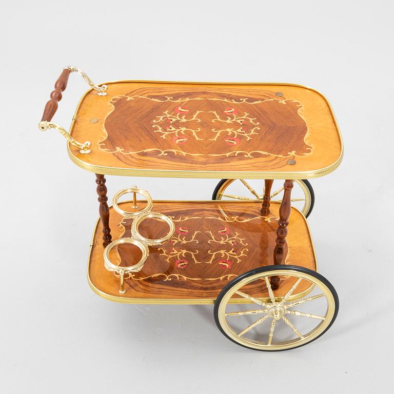 Serveringsvagn 1900-talets andra hälft.