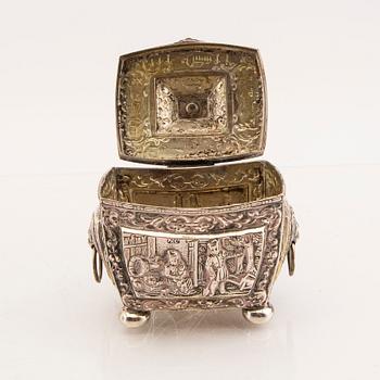 Socker och grädd-set  3 dlr silver möjligen Barbour & Co USA 1900-talets början.