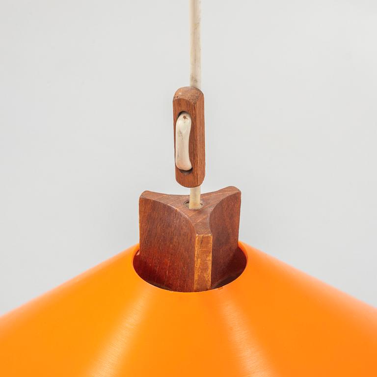 Uno & Östen Kristiansson, a ceiling lamp, Luxus, Vittsjö, 1960's/70's.