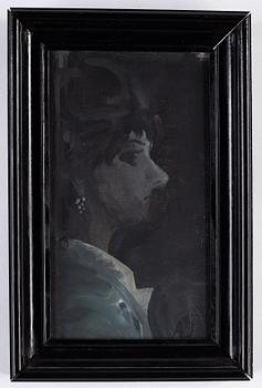 Alvar Jansson, oil on canvas/panel, signed.