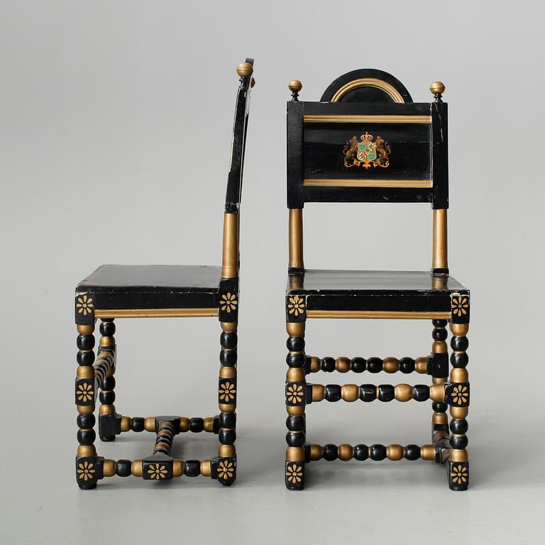 STOLAR, senbarock, 1600/1700-tal.