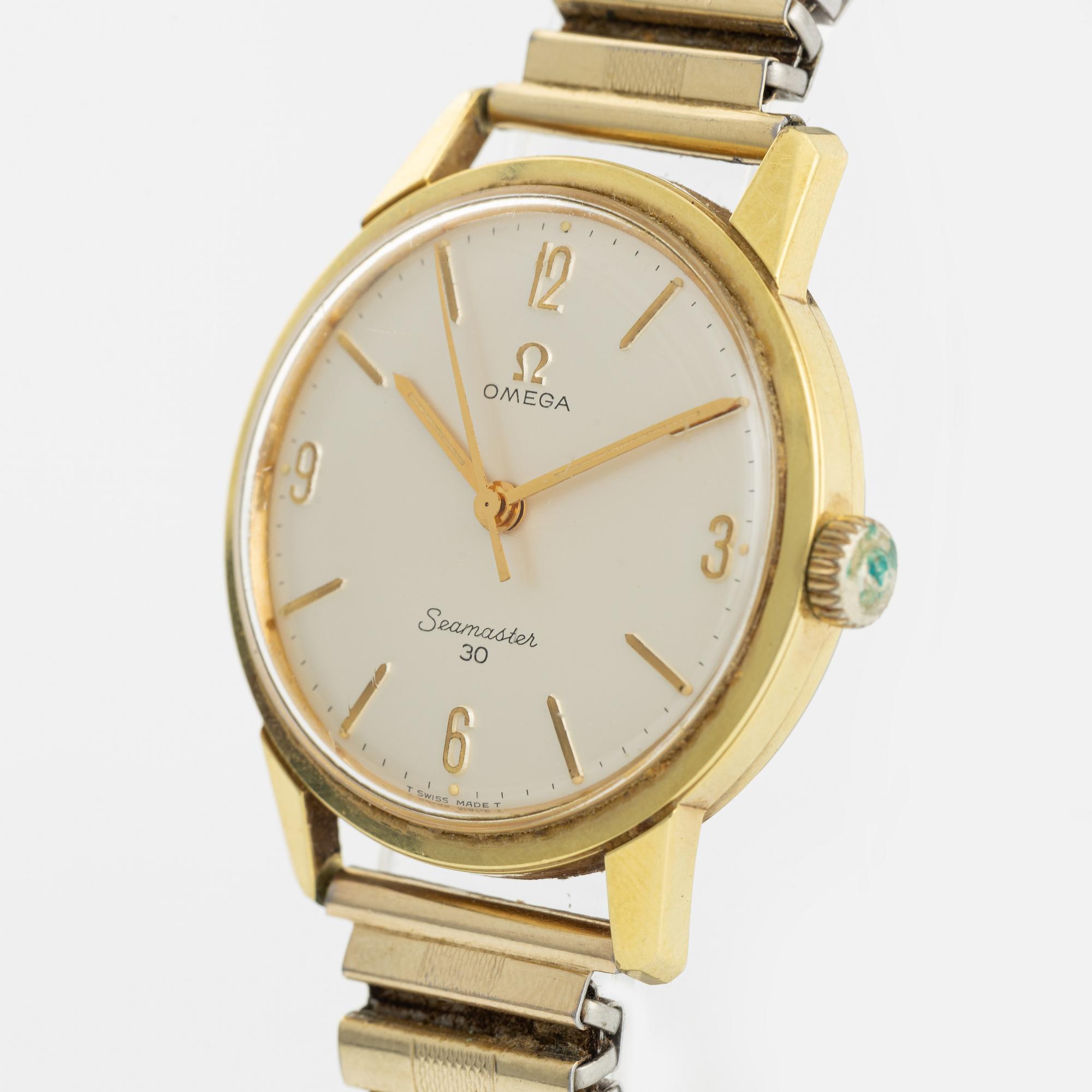 Omega, Seamaster 30, wristwatch, 35 mm.