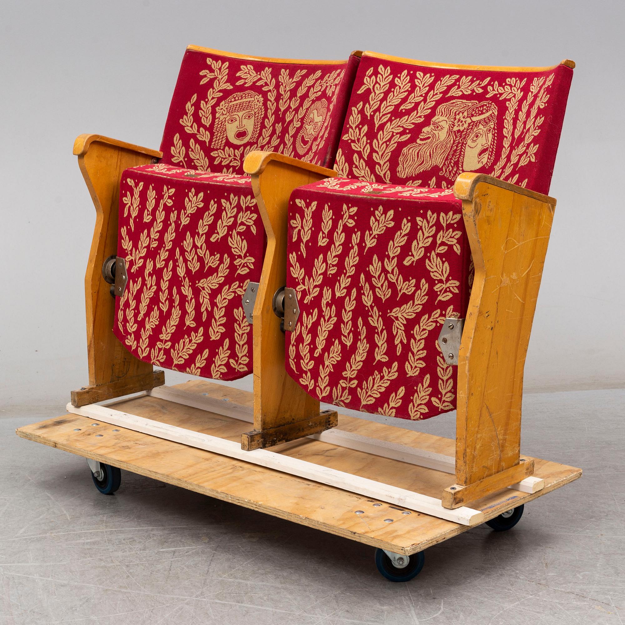 TEATERSTOLAR, Malmö Opera (tidigare Malmö Stadsteater). 1940-tal.