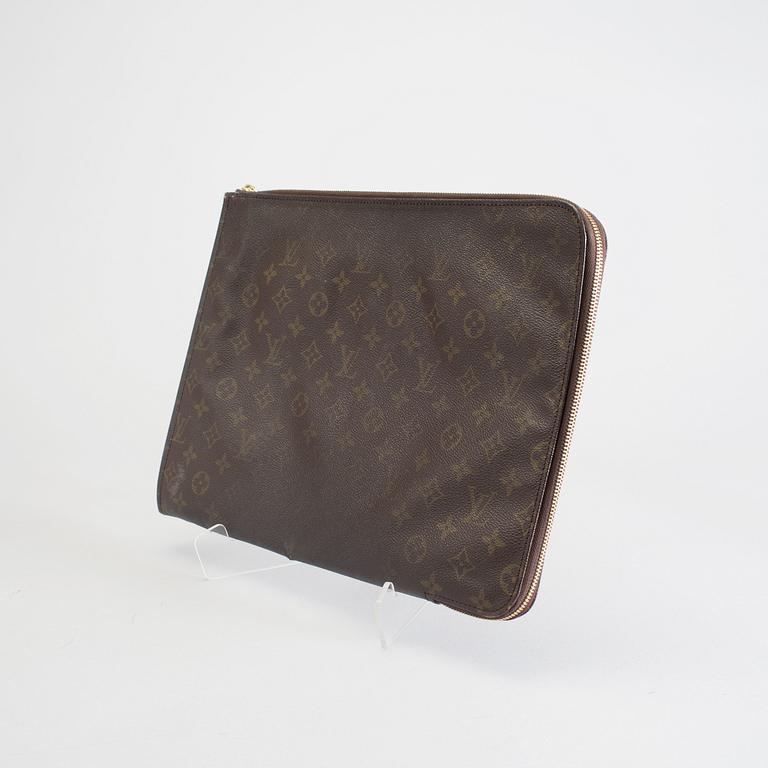 ATTACHÉVÄSKA, "Poche Documents", Louis Vuitton.