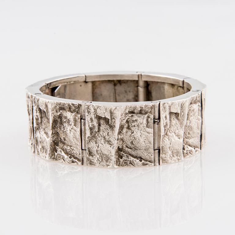 ARMBAND, Finlandia Koru 1977. Silver.