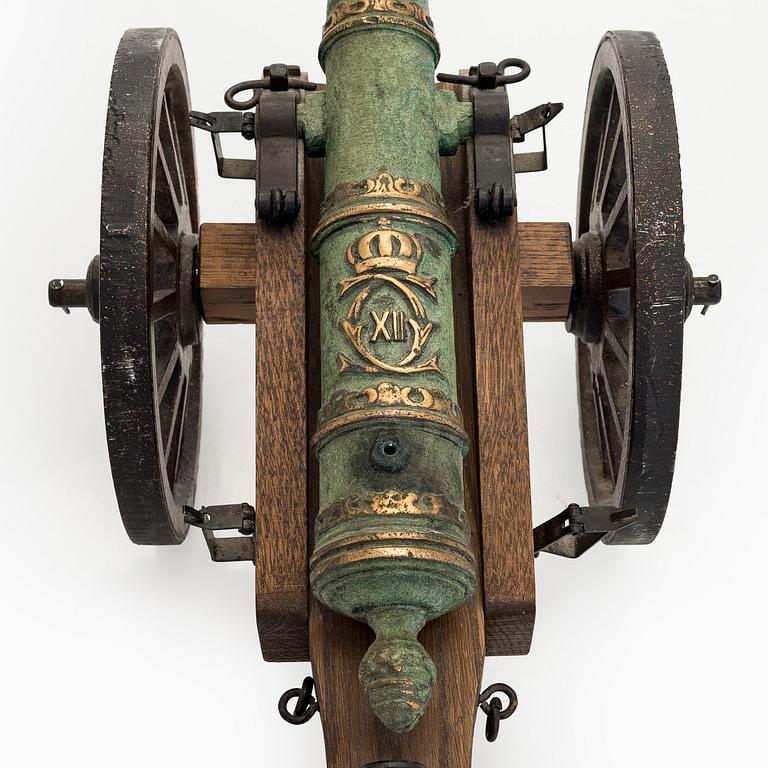 Modellkanon, Svensk Metallkonst AB, Karlskrona, 1900-talets andra hälft.