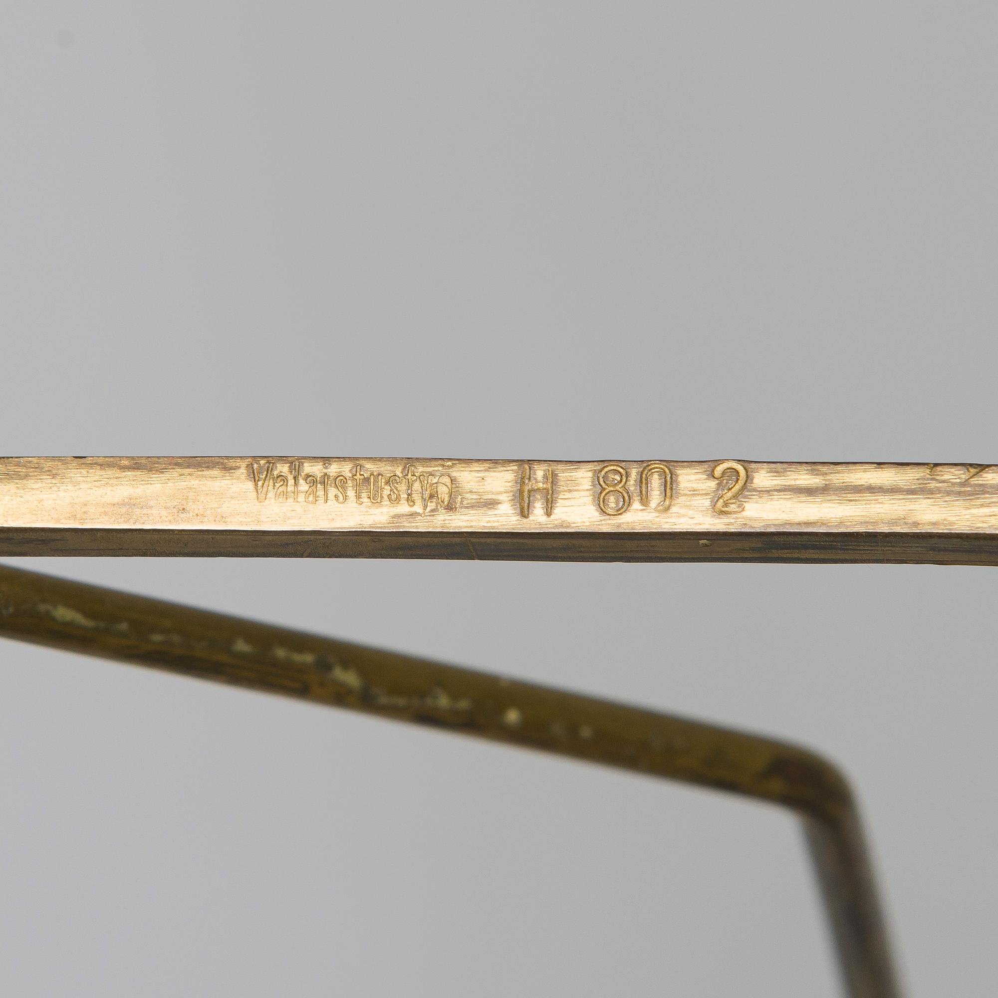 Viljo Hirvonen, a 'H802' floor lamp for Valaistustyö.