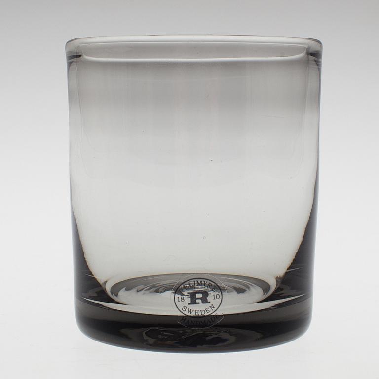 GLAS, 12 st, "Antik", Reijmyre Glasbruk.