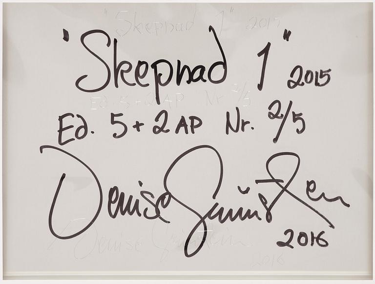 Denise Grünstein, "Skepnad", 2015.