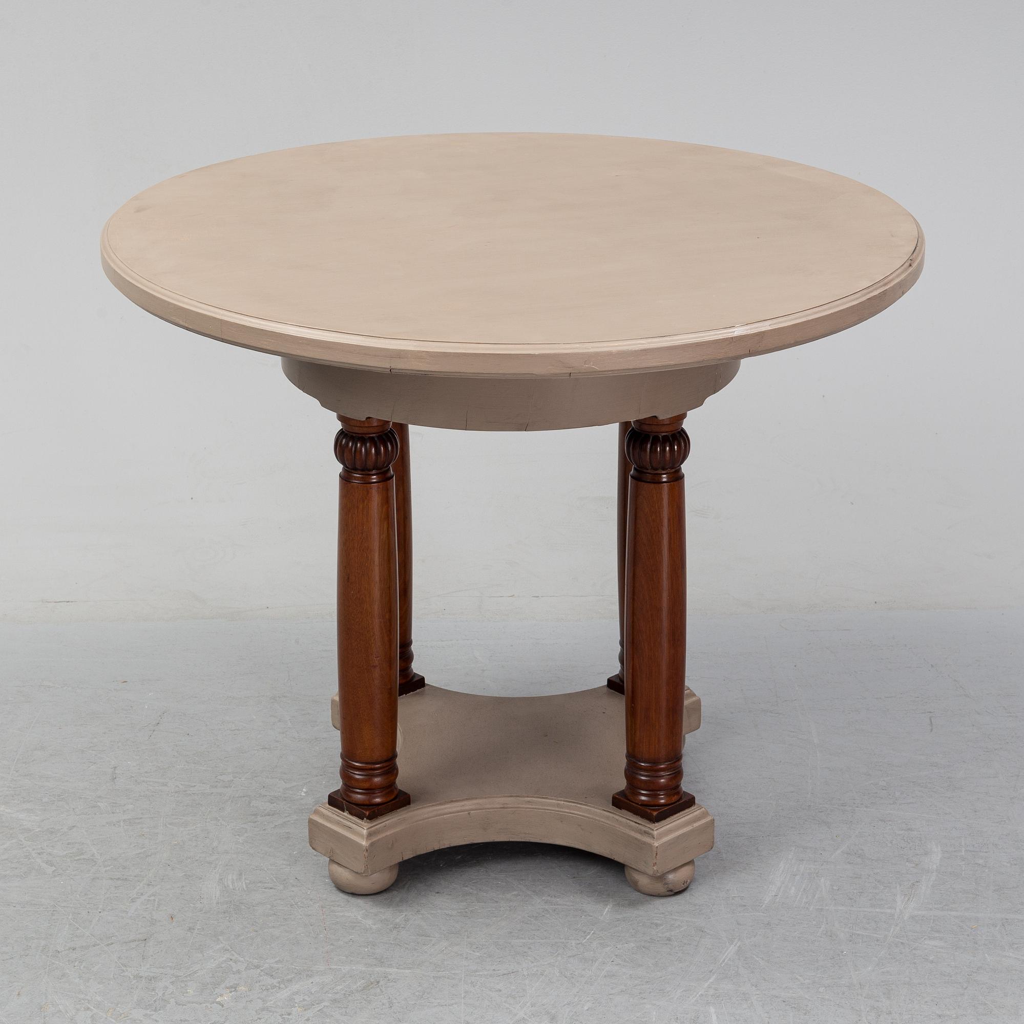 An early 20th century table.