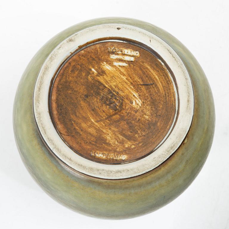 Gertrud Lönegren, Vaser, 2 st, stengods, Rörstrand, 1936-1941.