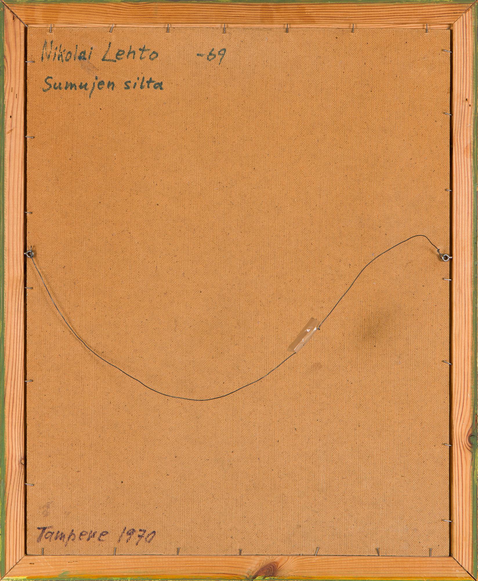Nikolai Lehto, "Sumujen silta".
