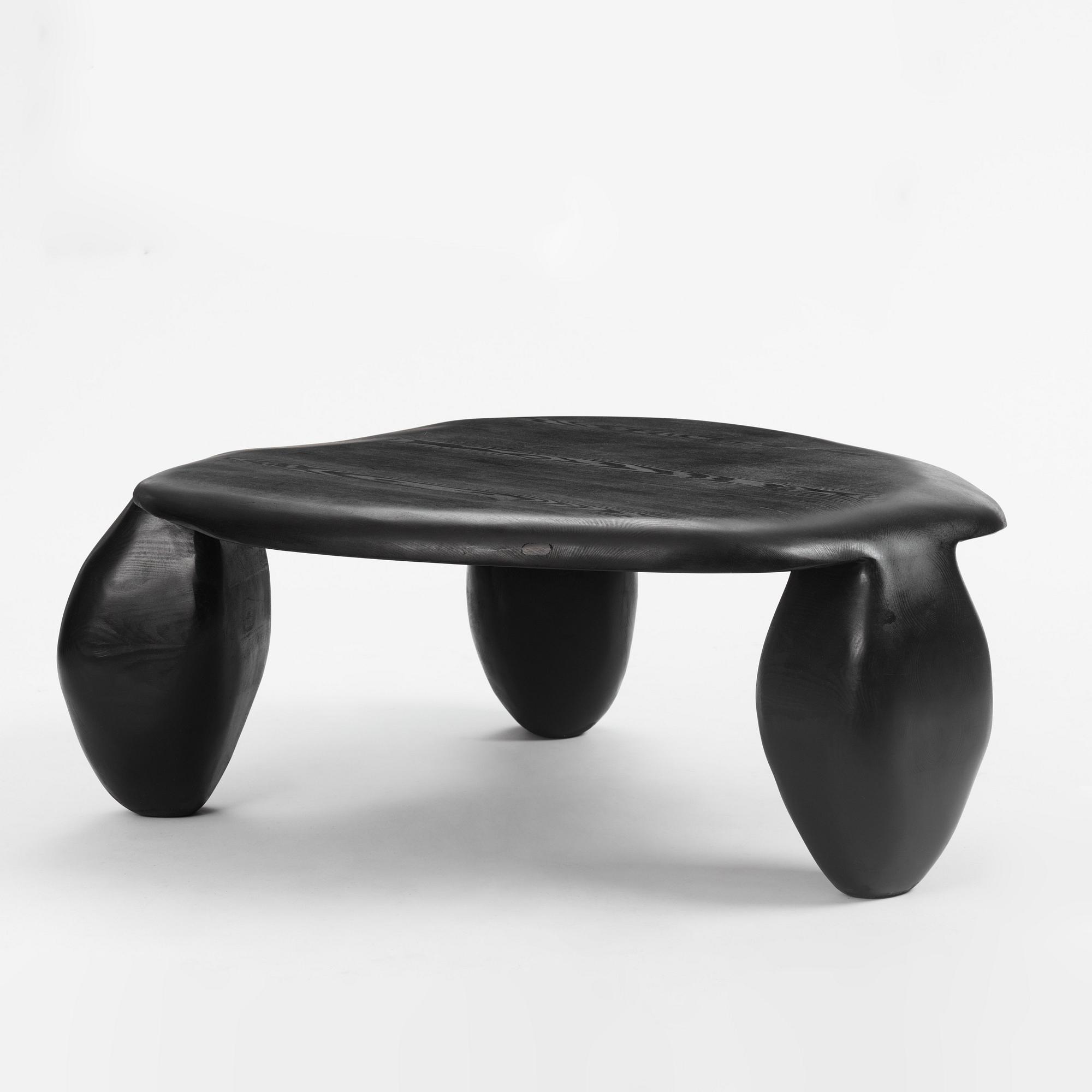 Niklas Runesson, a coffee table, his own studio, Stockholm, 2022.