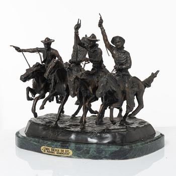 Frederic Sackrider Remington, after. 'Off the Range' (Coming Through the Rye).