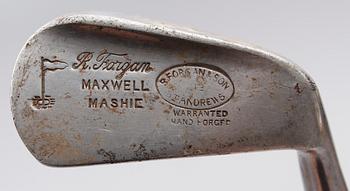 GOLFKLUBBOR, 3 st, tidigt 1900-tal.