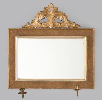 SPEGELLAMPETTER, ett par, sent 1800-tal.