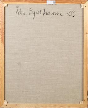 ÅKE BJURHAMN, akryl på duk, signerad och daterad -09.