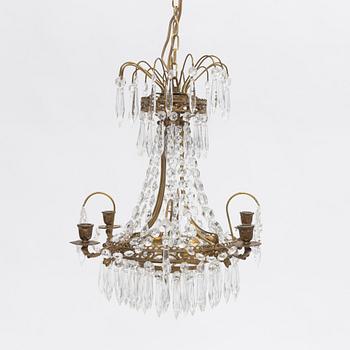 An Empire style chandelier, 20th Century.