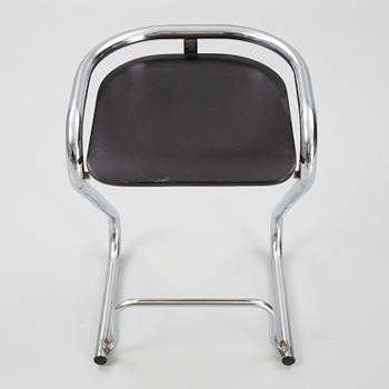 Börge Lindau and Bo Lindekrantz, six matched bar stools, 'S70-3', Lammhults.