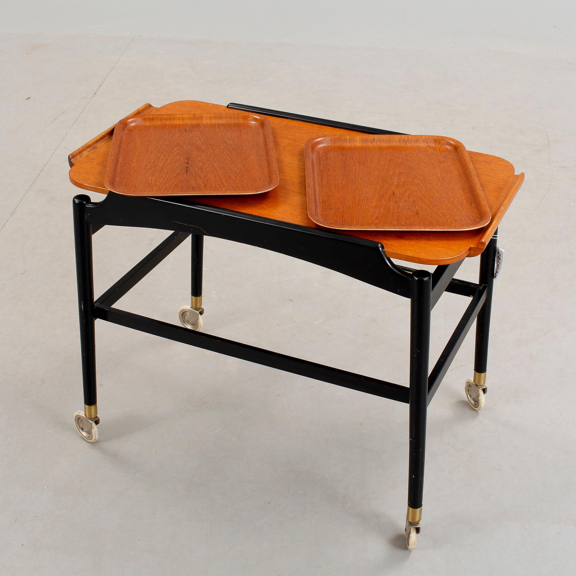 SERVERINGSVAGN, 1950/60-tal.