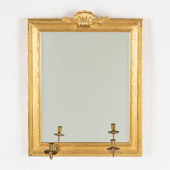 Mirror lamp, Gustavian style, "Meunier", IKEA's 18th-century series, 1990s.