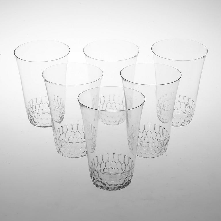 GLAS, 6 st, René Lalique, 1920/30-tal.