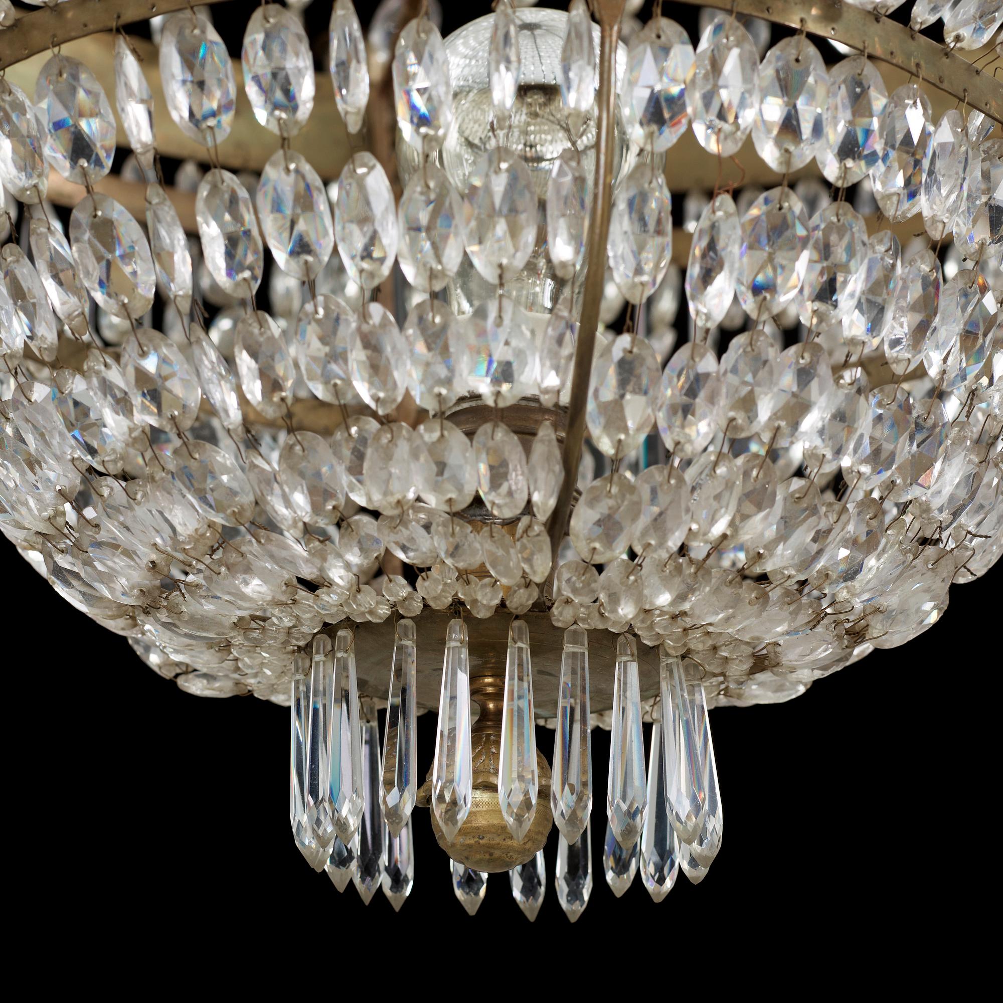 LJUSKRONA, empire, 1800-talets första hälft.